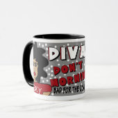 DIVAS DON NIET MORNINGS MOK (Voorkant links)