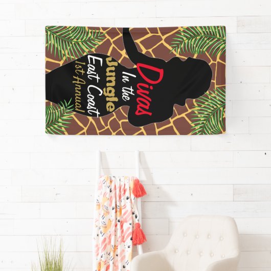 Divas in de Banner van het Oerwoud (Insitu)