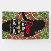 Divas in de Banner van het Oerwoud (Horizontaal)