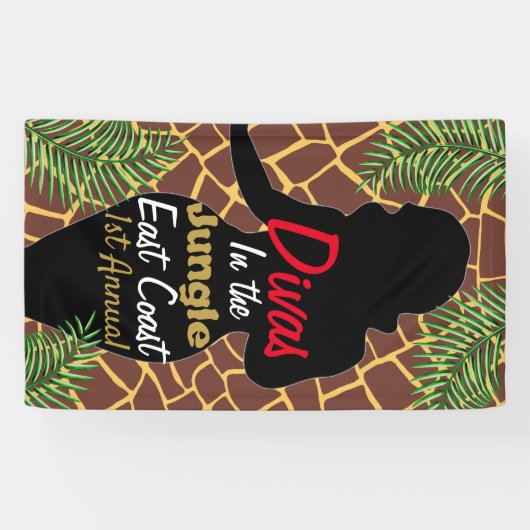 Divas in de Banner van het Oerwoud (Horizontaal)