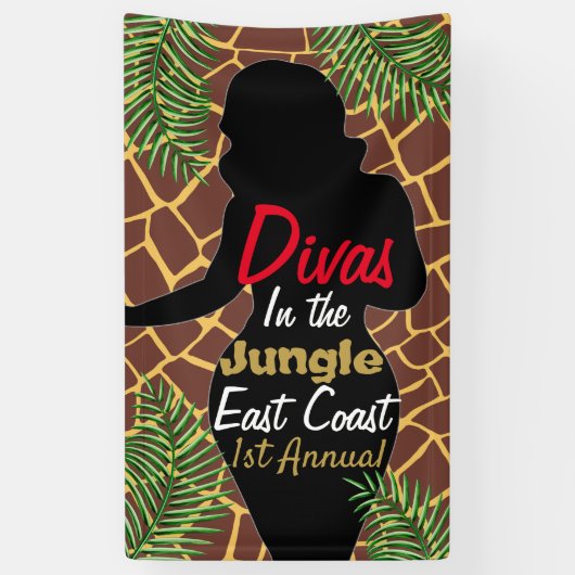 Divas In the Jungle Banner (Verticaal)