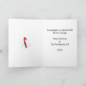 Diva's kerst Kaart voor haar kleindochter (Binnen)