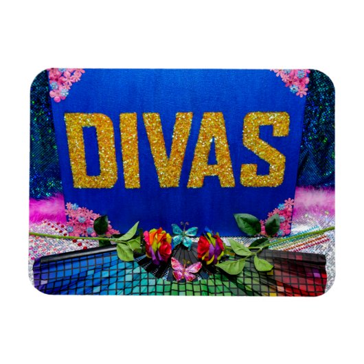 Divas LGBTQ+ Magnet Magneet (Horizontaal)