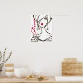 Divas Regel! Afdrukken Poster (Keuken)