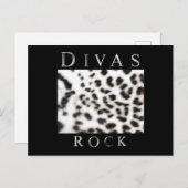 DIVAS ROCK BRIEFKAART (Voorkant / Achterkant)