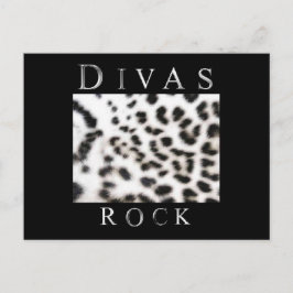 DIVAS ROCK BRIEFKAART