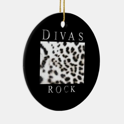 DIVAS ROCK KERAMISCH ORNAMENT (Rechts)