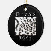DIVAS ROCK KERAMISCH ORNAMENT (Links)