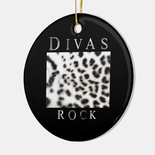 DIVAS ROCK KERAMISCH ORNAMENT (Links)