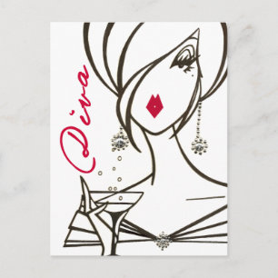 Divas Rule, briefkaart - Gepersonaliseerd