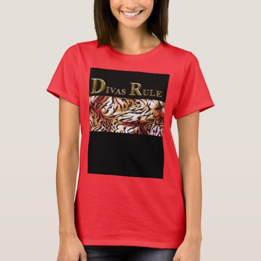 DIVAS RULE T-SHIRT (Voorkant)