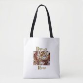 DIVAS RULE TOTE BAG (Voorkant)