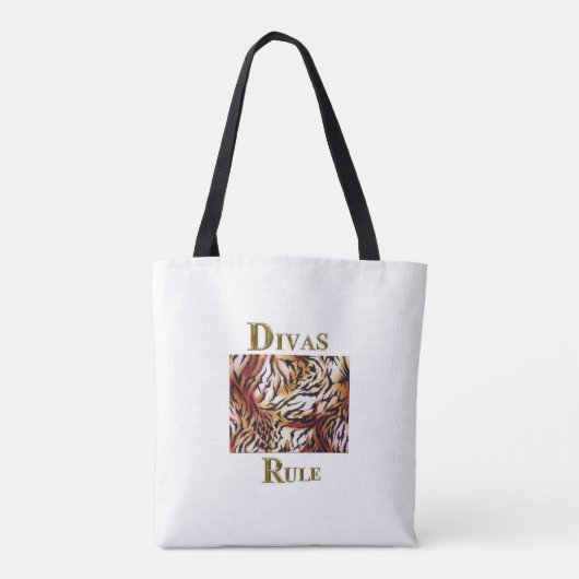 DIVAS RULE TOTE BAG (Achterkant)