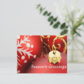 Diva's Season's Greetings Briefkaart (Staand voorkant)
