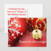 Diva's Season's Greetings Briefkaart (Voorkant / Achterkant)