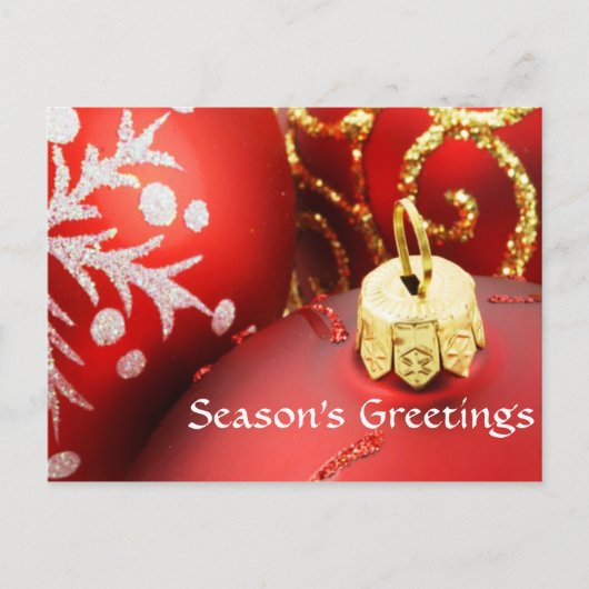 Diva's Season's Greetings Briefkaart (Voorkant)