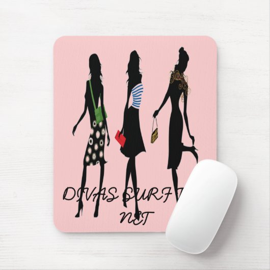 DIVAS SURF NETTOMousepad Muismat (Met muis)