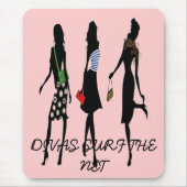 DIVAS SURF NETTOMousepad Muismat (Voorkant)