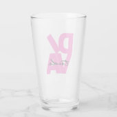 "DIVAtude" Glas (Achterkant)