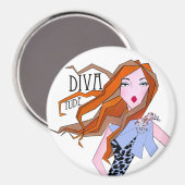DIVAtude Magneet (Voorkant / Achterkant)