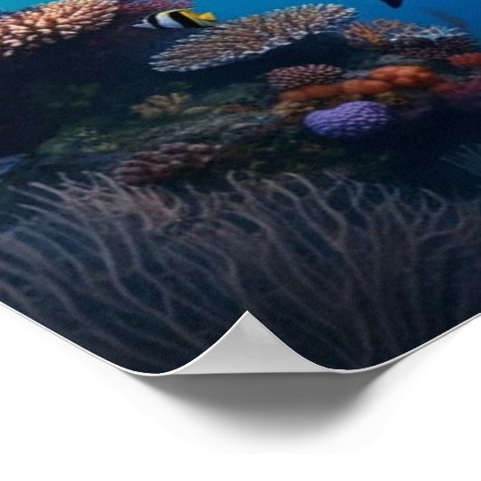 Dive a secret reef poster (Hoek)