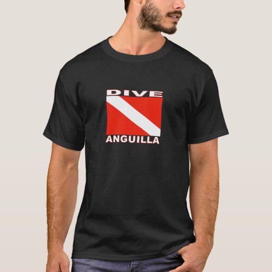 Dive Anguilla T-shirt (Voorkant)