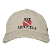 Dive Antarctica Distress Baseball Pet (Voorkant)