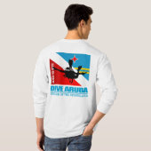 Dive Aruba DF2 T-shirt (Achterkant volledig)