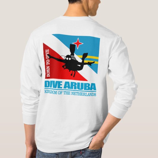 Dive Aruba DF2 T-shirt (Achterkant)