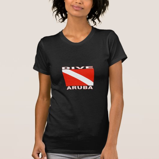 Dive Aruba T-shirt (Voorkant)