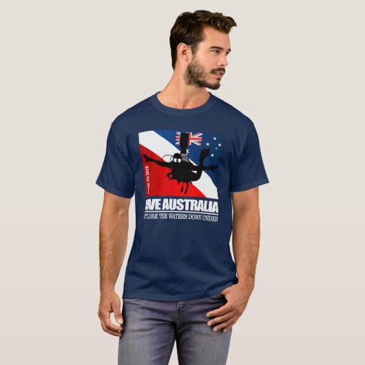 Dive Australia DF2 T-shirt (Voorkant volledig)