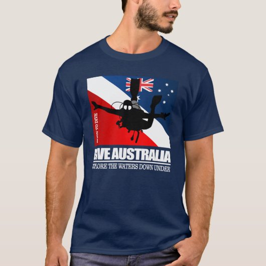 Dive Australia DF2 T-shirt (Voorkant)