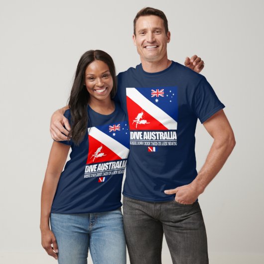 Dive Australia (sq) T-Shirt (Unisex)