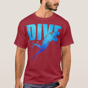 DIVE BAHAMAS Scuba Diver Reef Diving Snorkeling T-shirt