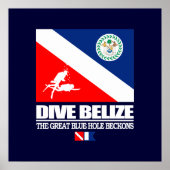 Dive Belize Poster (Voorkant)