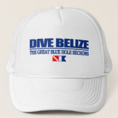 Dive Belize Trucker Pet (Voorkant)