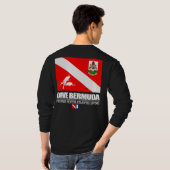 Dive Bermuda (geslacht) T-shirt (Achterkant volledig)