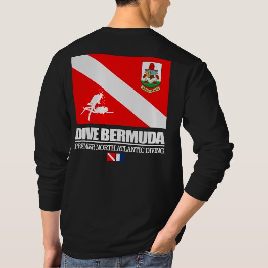 Dive Bermuda (geslacht) T-shirt (Achterkant)