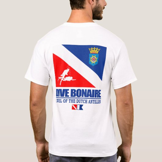 Dive Bonaire Apparel T-shirt (Achterkant)
