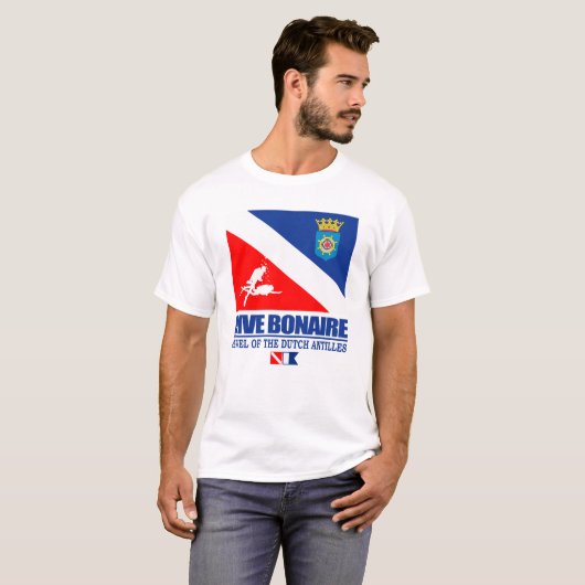 Dive Bonaire Apparel T-shirt (Voorkant volledig)