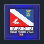 Dive Bonaire Magneet<br><div class="desc">Schuif Bonaire cadeauideeën.</div>