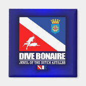 Dive Bonaire Magneet (Voorkant)