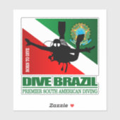 Dive Brazilië DF2 Sticker (Vel)