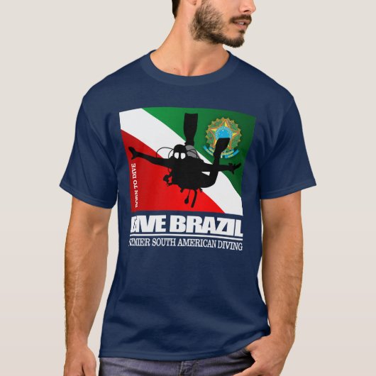 Dive Brazilië DF2 T-shirt (Voorkant)