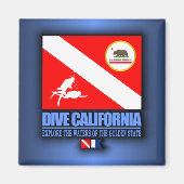 Dive California Magneet (Voorkant)