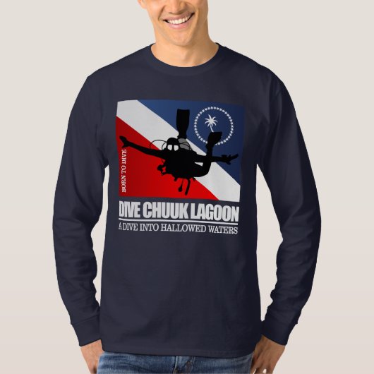 Dive Chuuk Lagoon DF2 T-shirt (Voorkant)