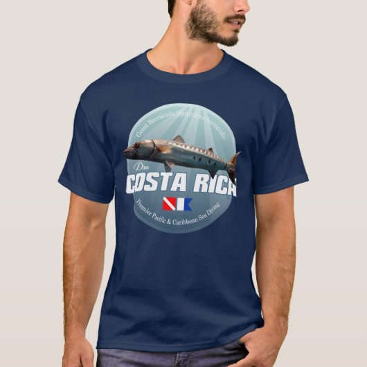 Dive Costa Rica (DD2) T-Shirt (Voorkant)