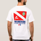 Dive Costa Rica T-shirt (Achterkant)