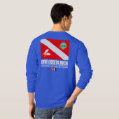 Dive Costa Rica T-shirt (Achterkant volledig)