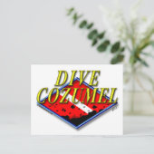 Dive Cozumel Briefkaart (Staand voorkant)